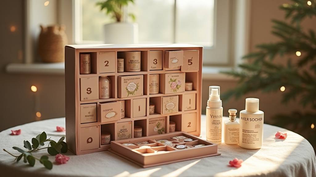 Site officiel Yves Rocher avec mise en avant du calendrier de l'Avent