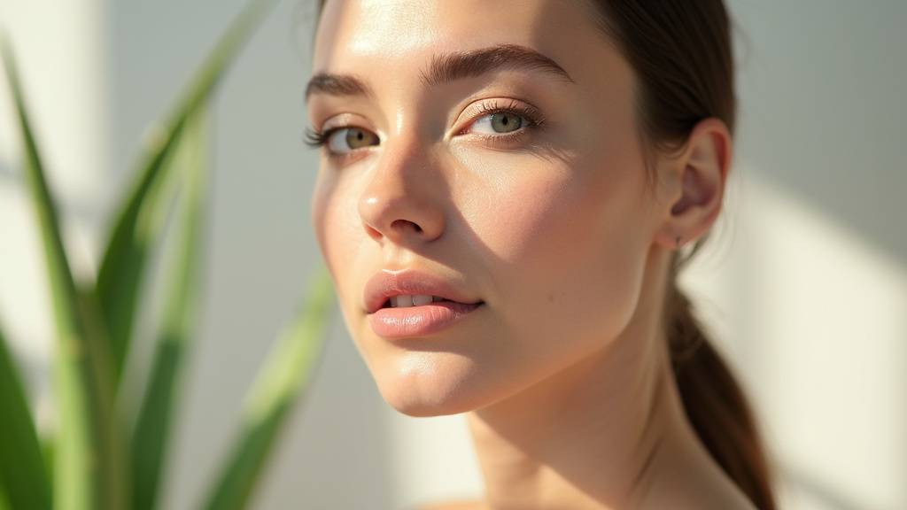 Avant/après d'une peau avec taches traitées par crème anti-taches