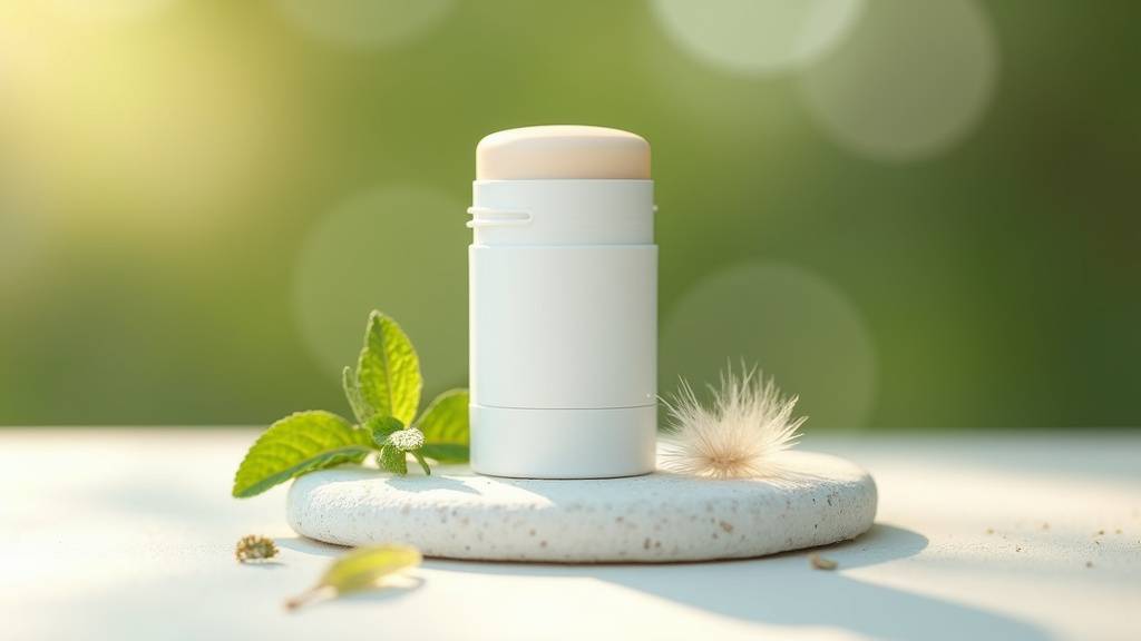 Personne courant en forêt avec déodorant Respire dans son sac