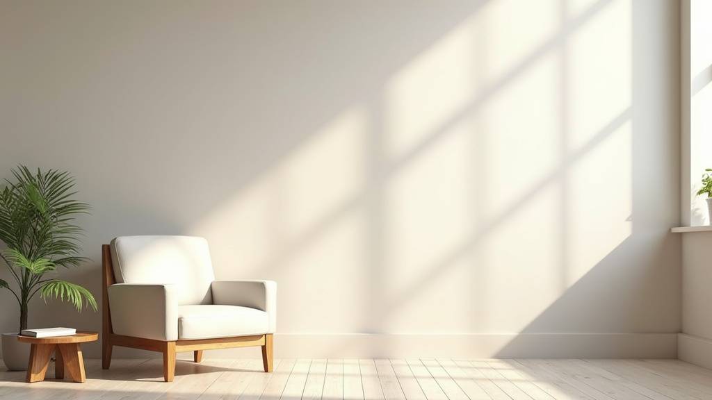 Main triant des objets personnels dans une boîte de rangement en bois clair