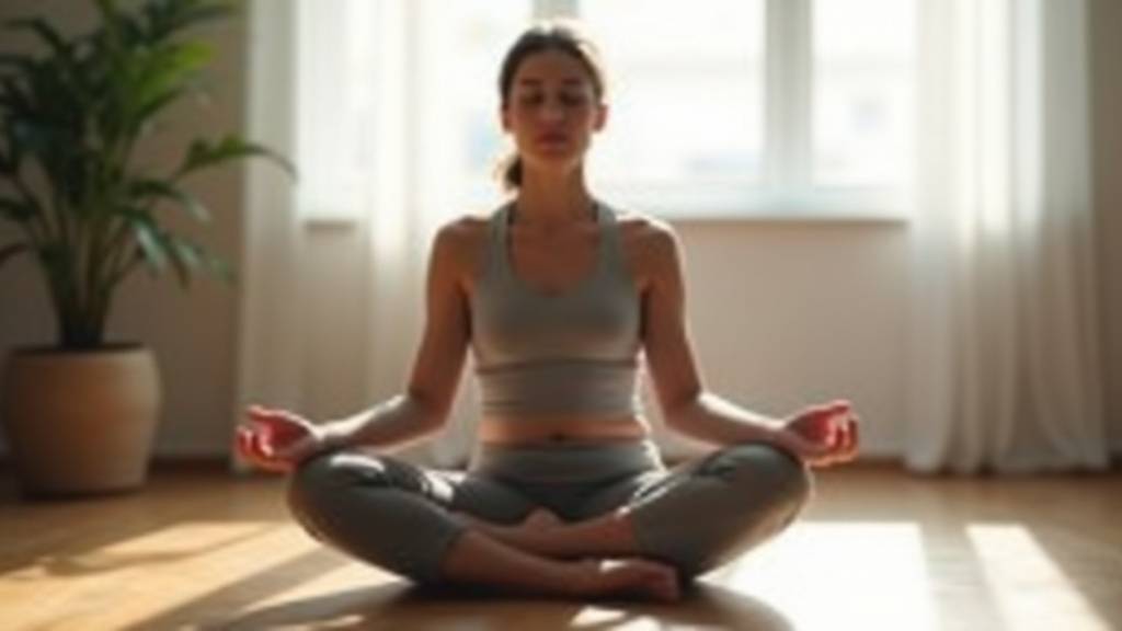 Illustration de la technique de respiration 5-5-10