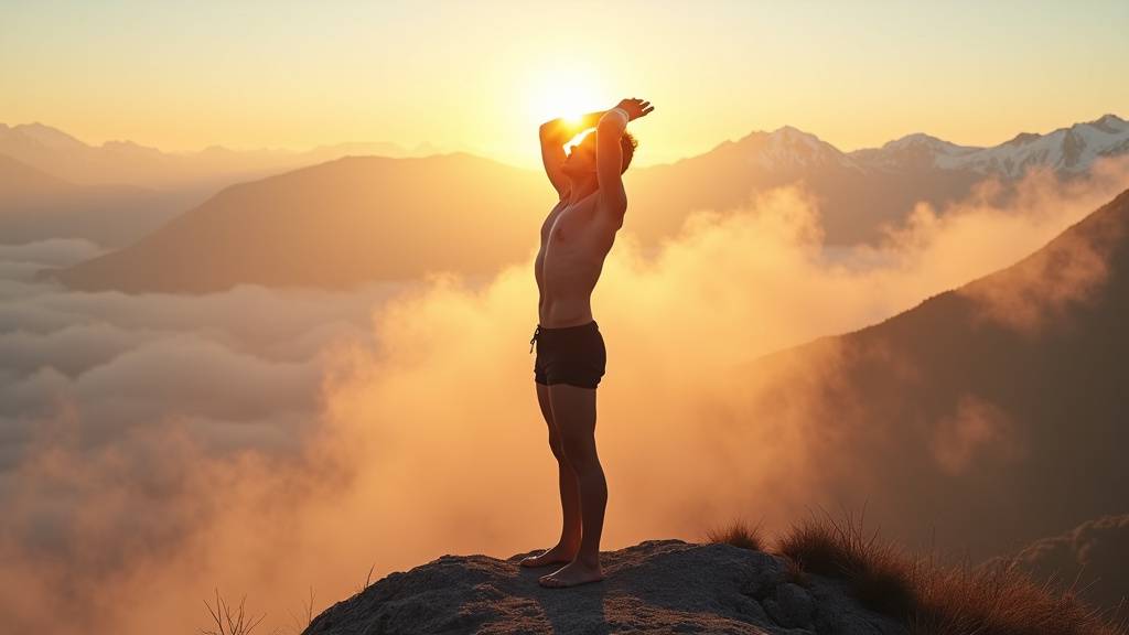 Diagramme explicatif des effets de la respiration Wim Hof sur le système nerveux