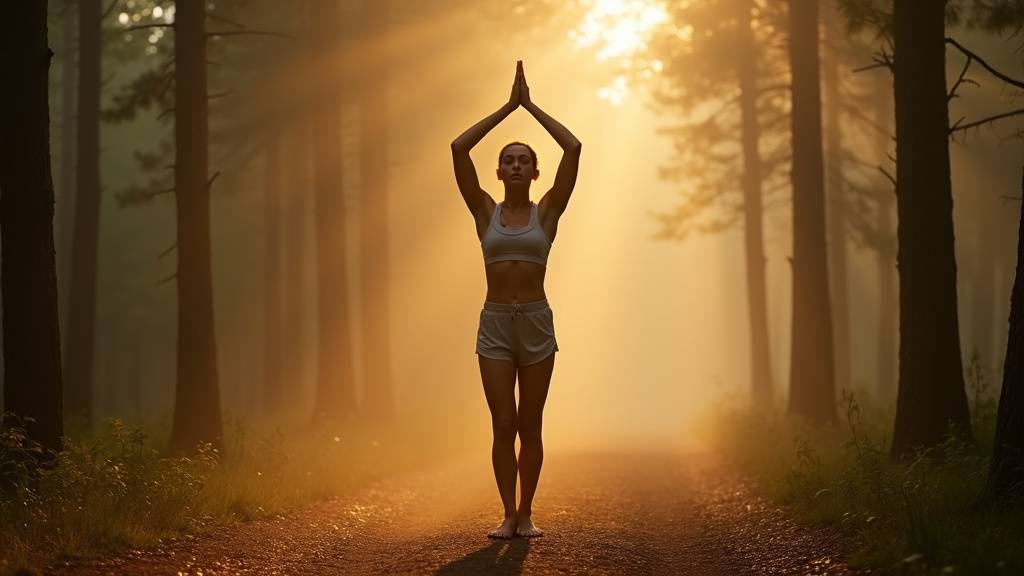 Graphique montrant l'amélioration de la qualité du sommeil après pratique régulière