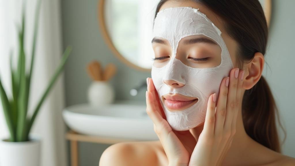 Différentes textures de masques visage