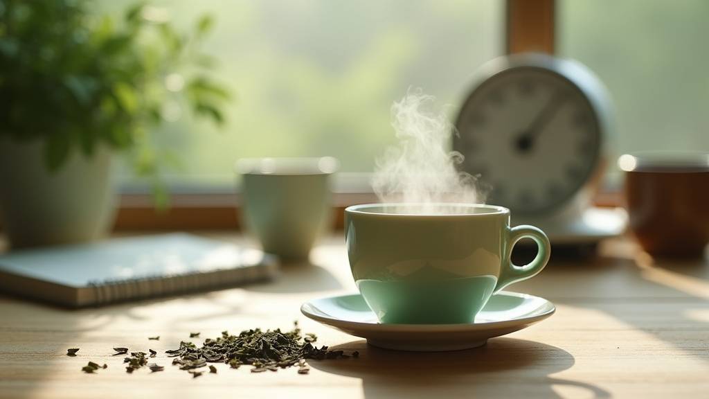 Service de thé traditionnel japonais avec bols de matcha et accessoires